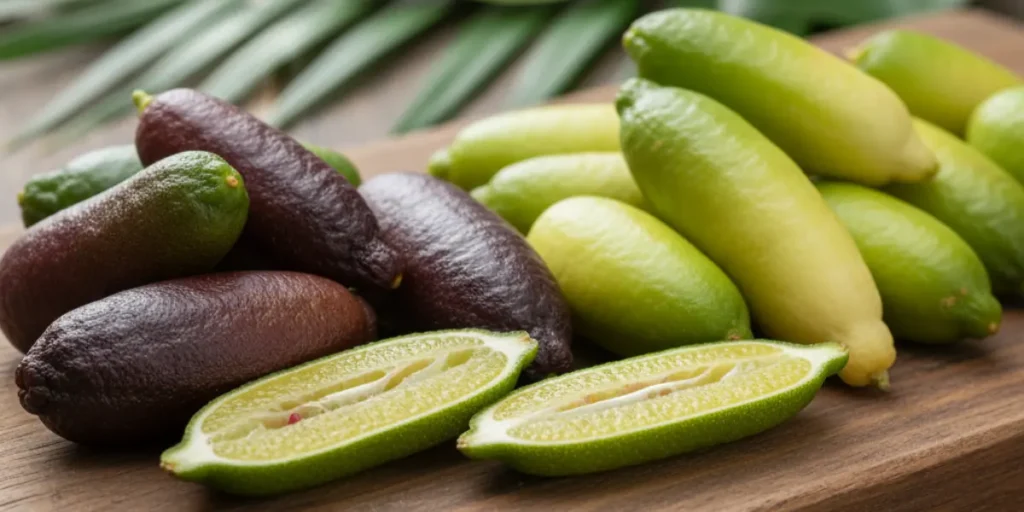 Identify Ripe Finger Limes